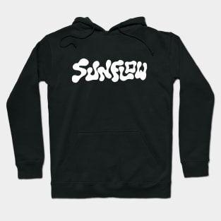 sunflow typography lettering Hoodie